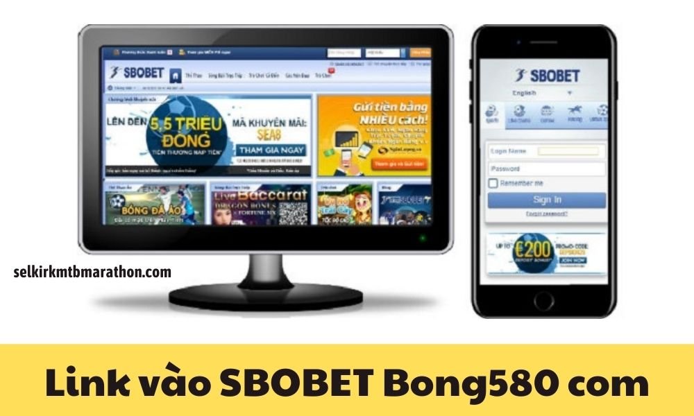 Link vào SBOBET Bong580 com