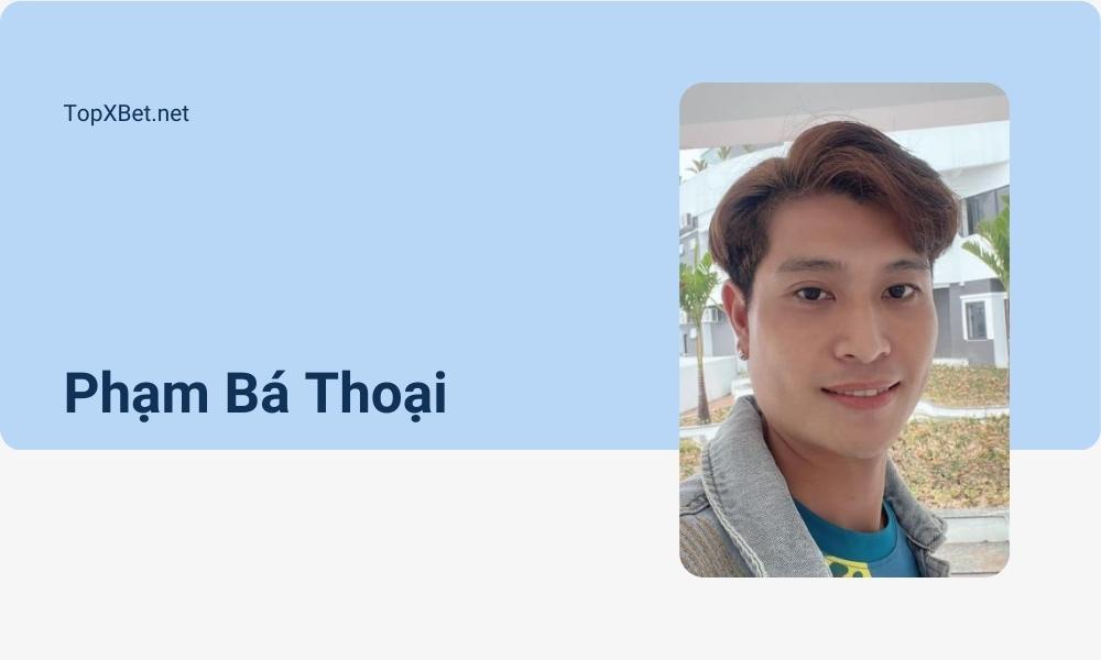 CEO Phạm Bá Thoại – Founder TopXBet xuất sắc nhất Đông Nam Á