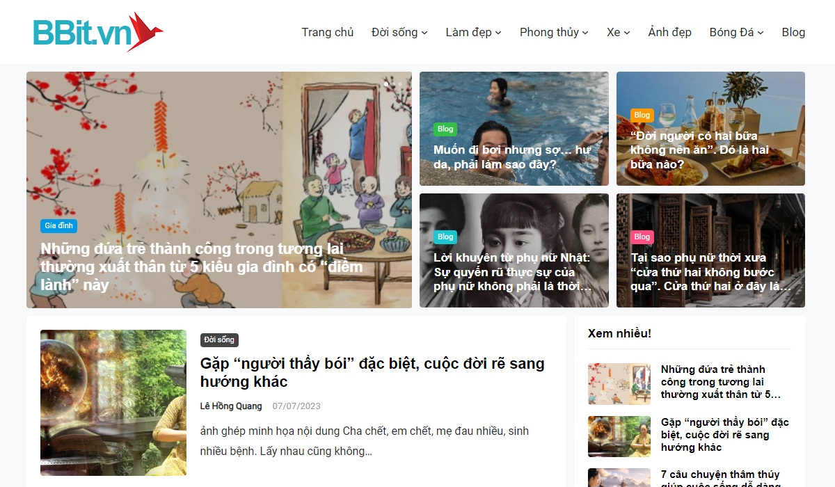 BBit.vn - Trang Blog cập nhập thông tin nhanh chóng và phong phú